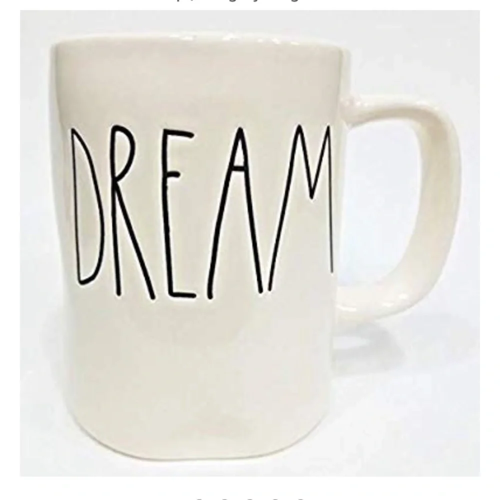 RAE DUNN “DREAMER” CERAMIC COFFEE MUG BY MAGENTA NEW